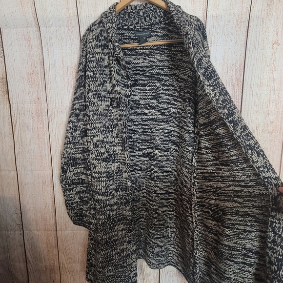 Banana Republic Chunky Knit Duster Cardigan Size Large - Picture 2 of 8
